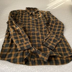 EUC Filson Men’s Cotton Flannel Shirt